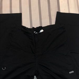 Grey’s Anatomy black scrubs Medium Tall